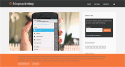 Desktop Screenshot of blogmarketing.it