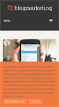 Mobile Screenshot of blogmarketing.it